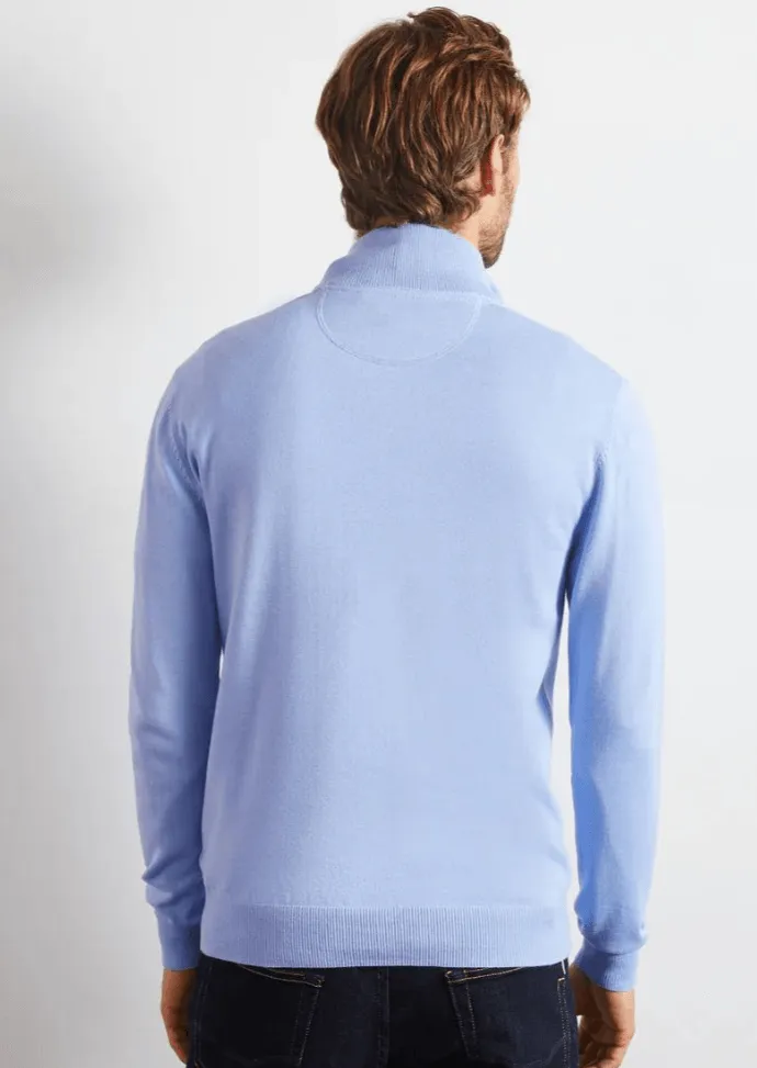 Pull camionneur Eden Park bleu