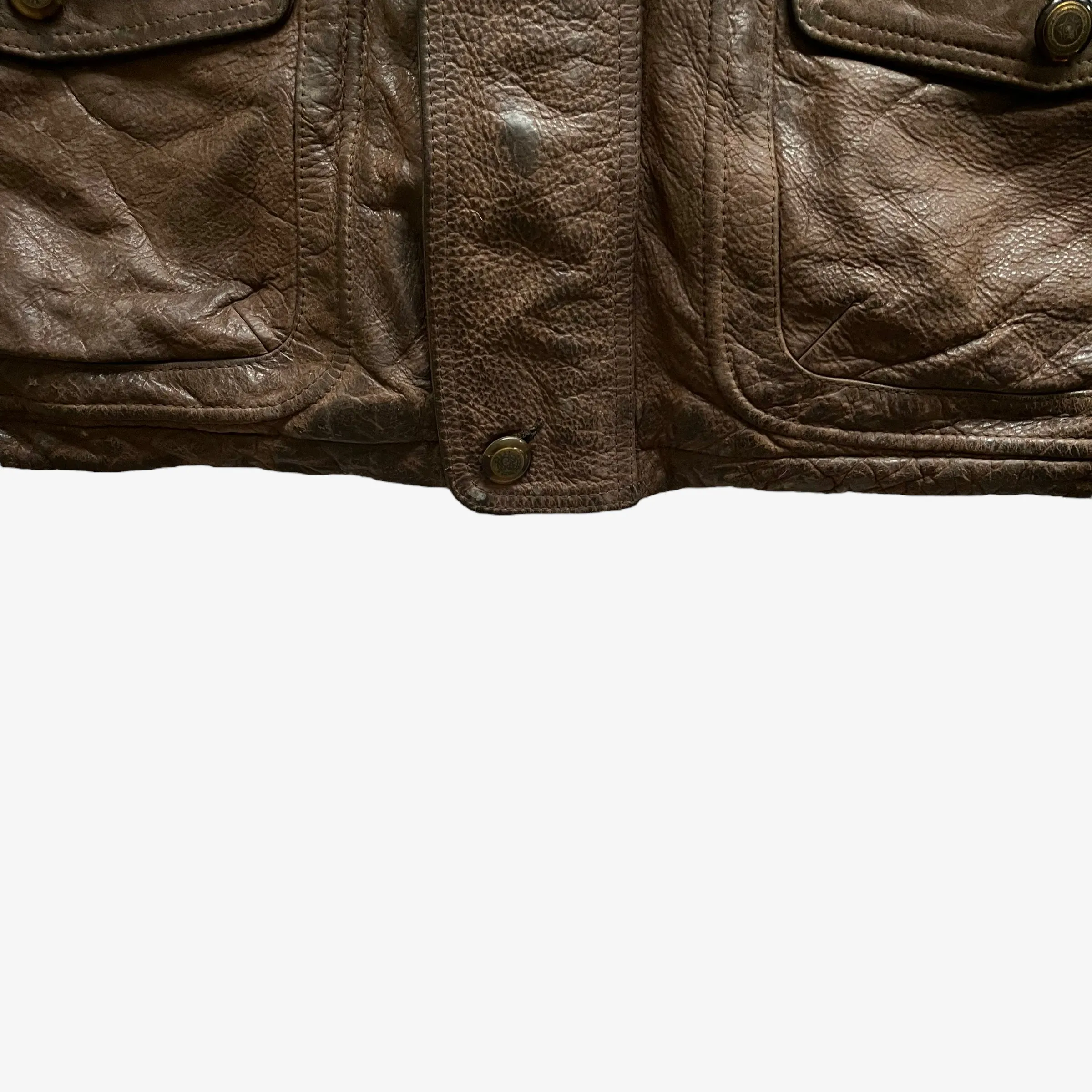 Redskins Dept Outdoor Wear Leather Jacket