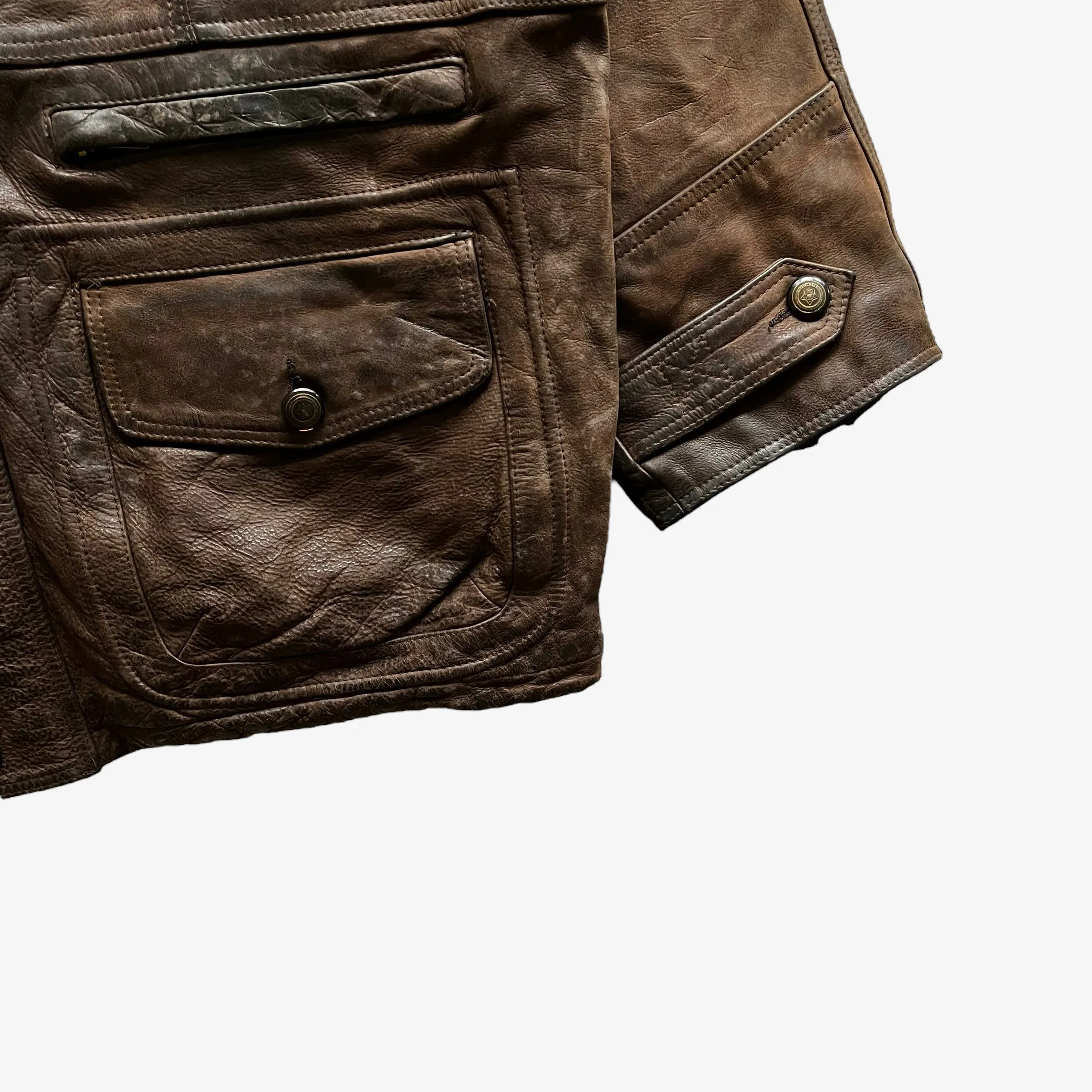 Redskins Dept Outdoor Wear Leather Jacket