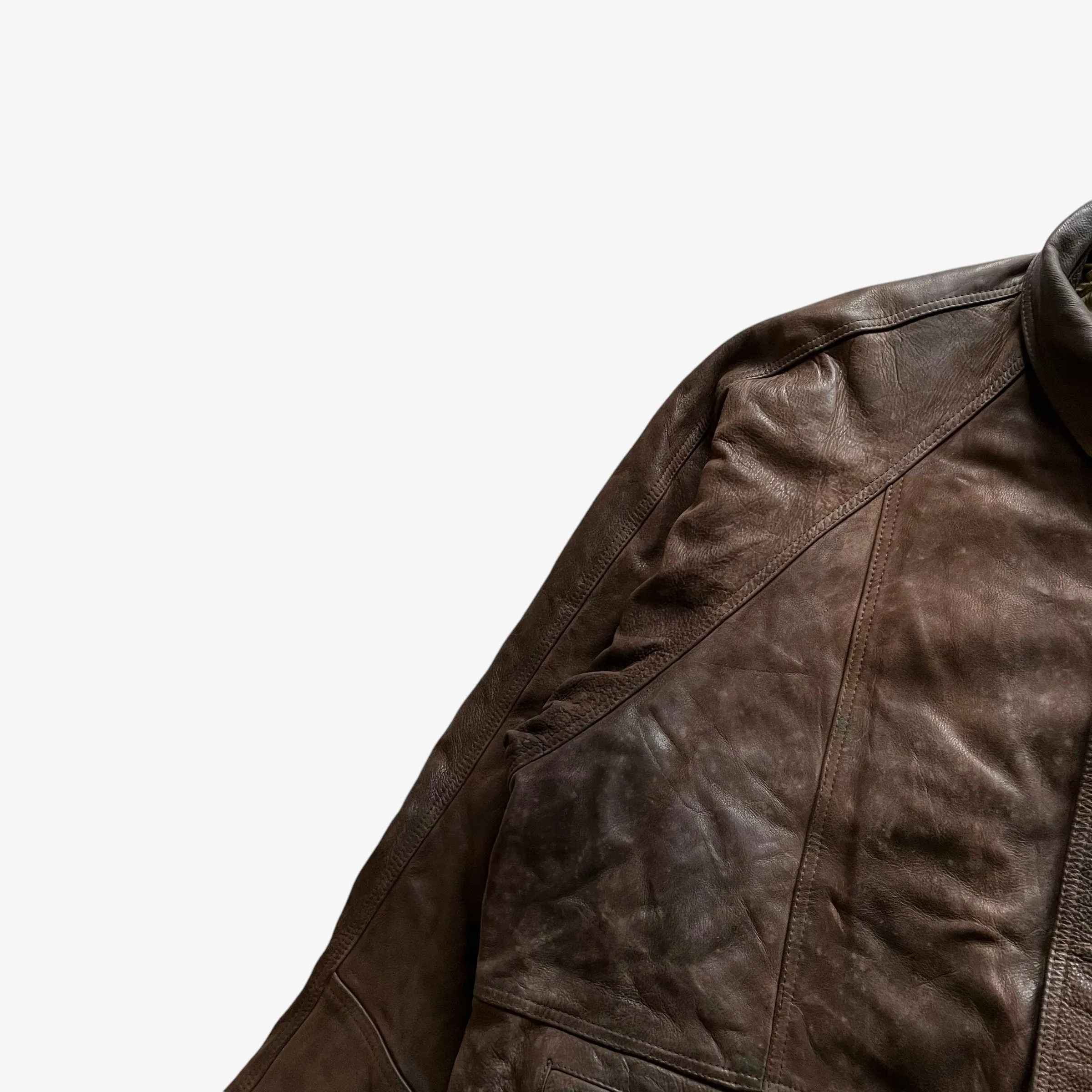 Redskins Dept Outdoor Wear Leather Jacket