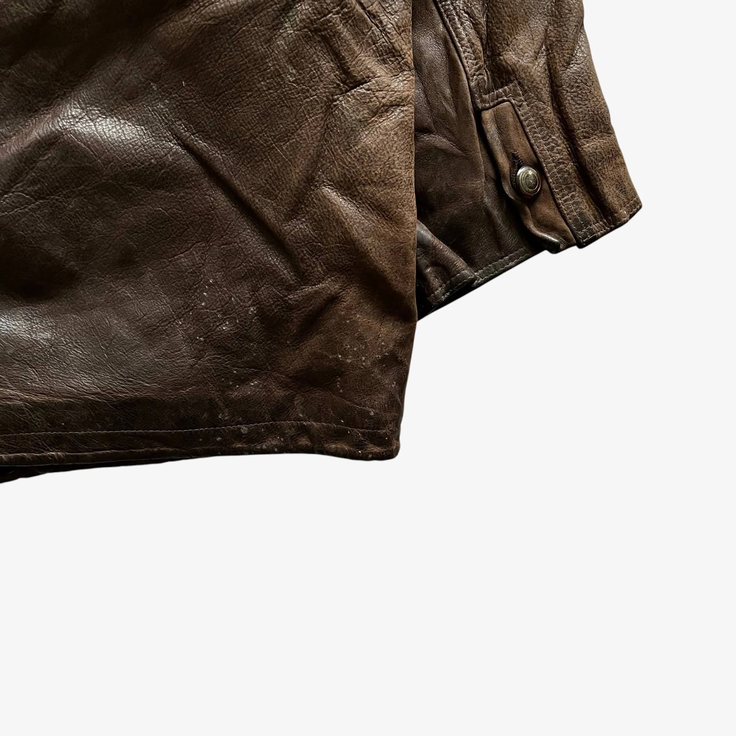 Redskins Dept Outdoor Wear Leather Jacket