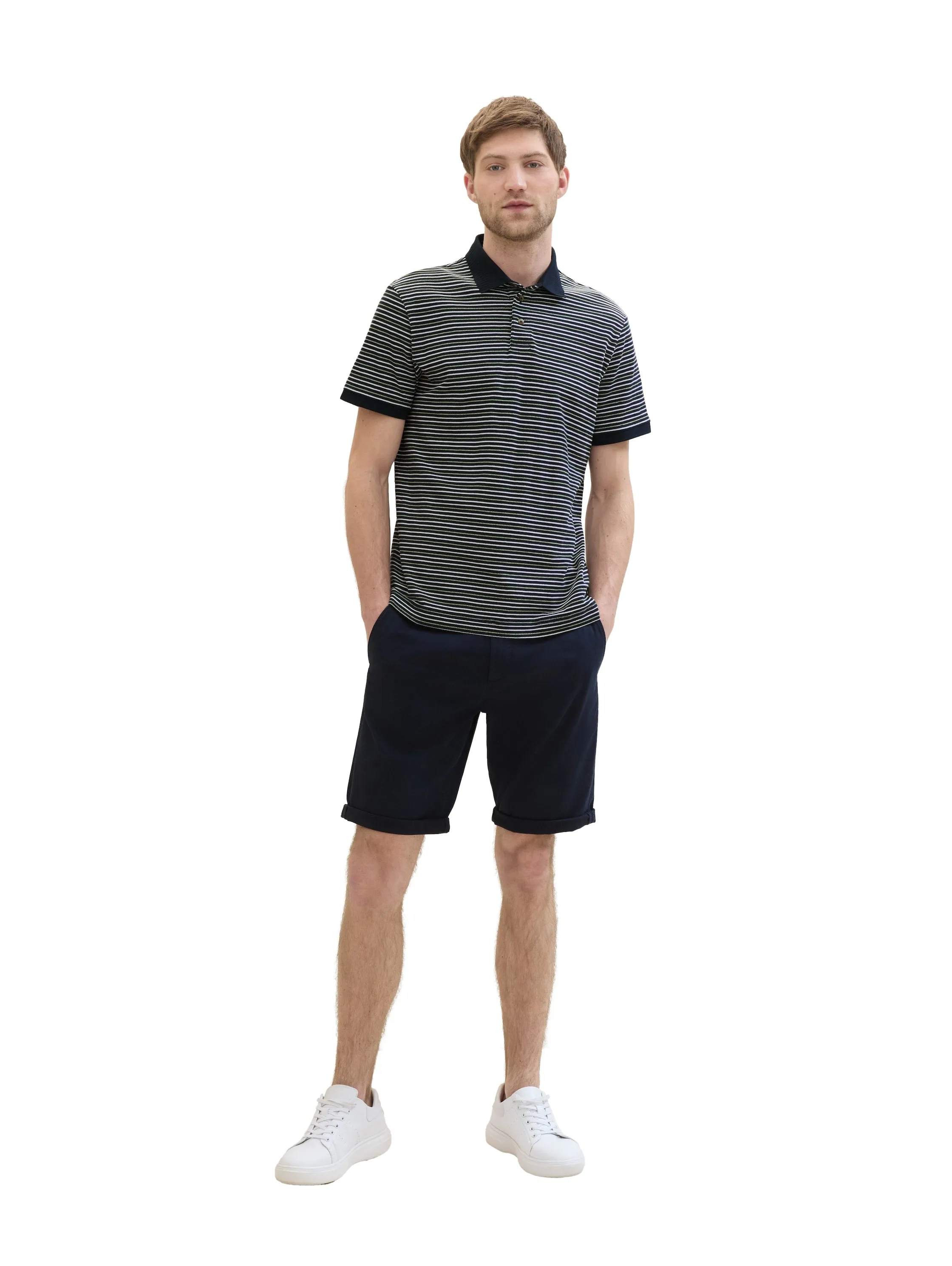 REGULAR WASHED CHINO SHORTS
