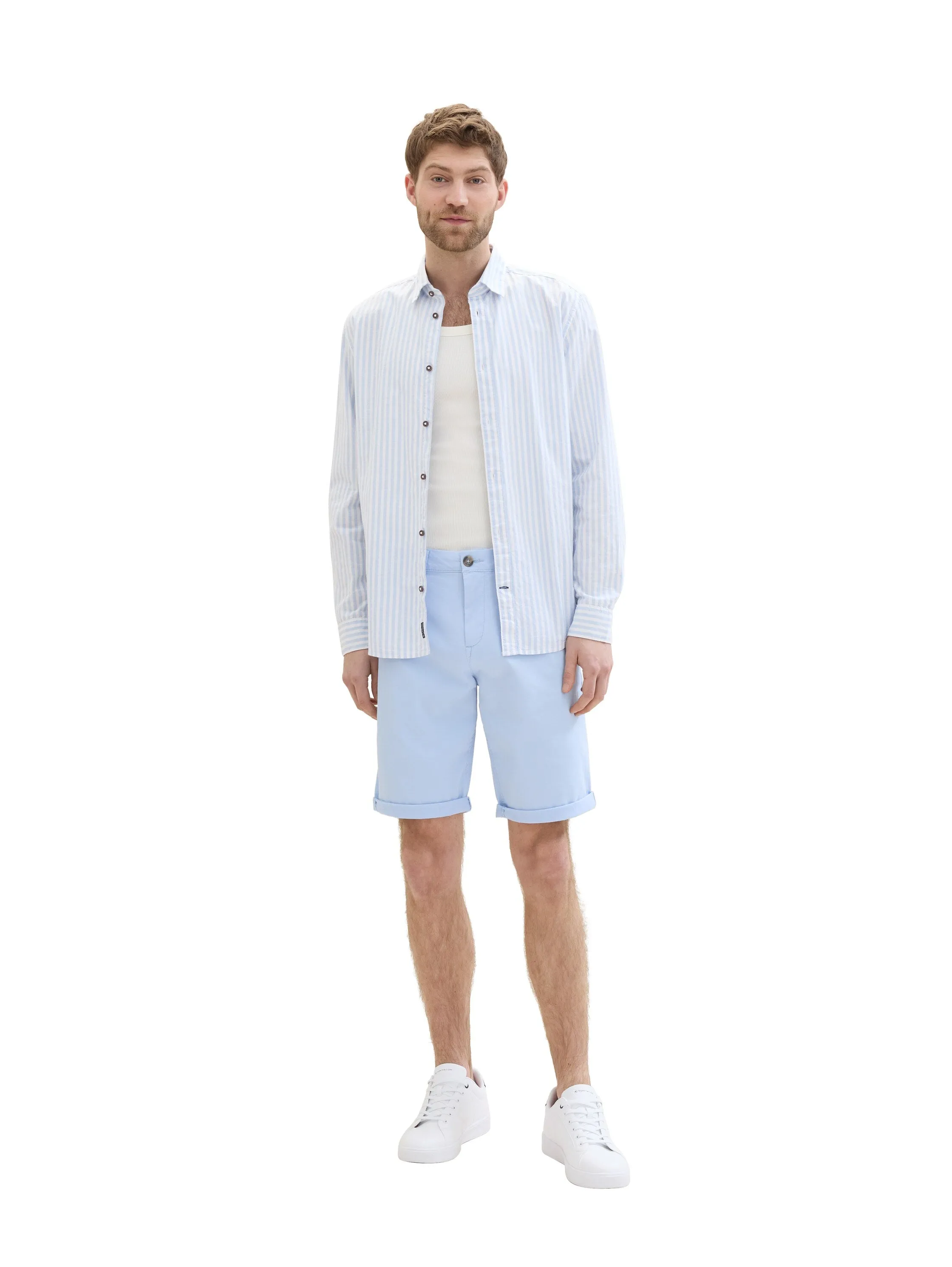 REGULAR WASHED CHINO SHORTS