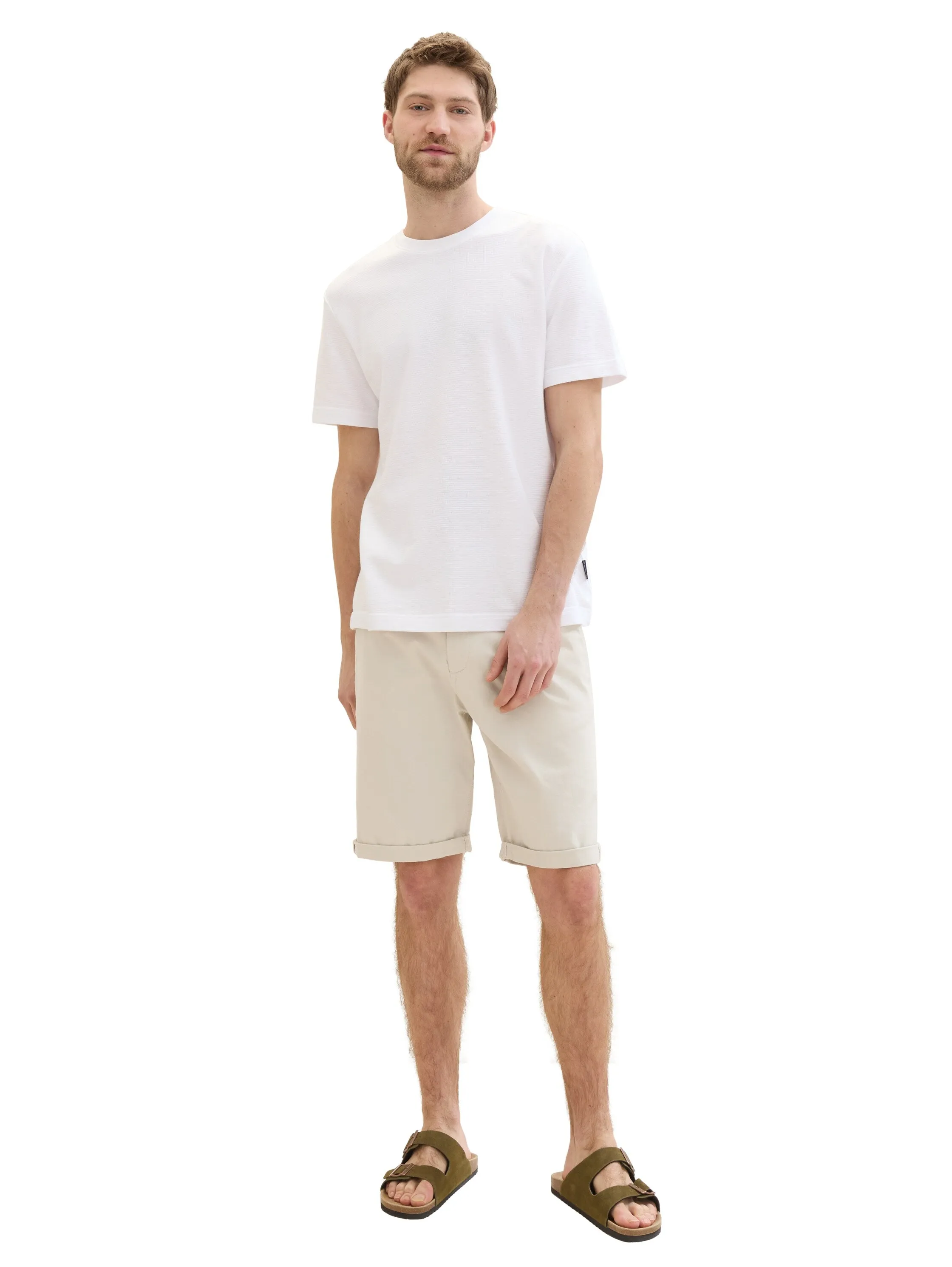 REGULAR WASHED CHINO SHORTS