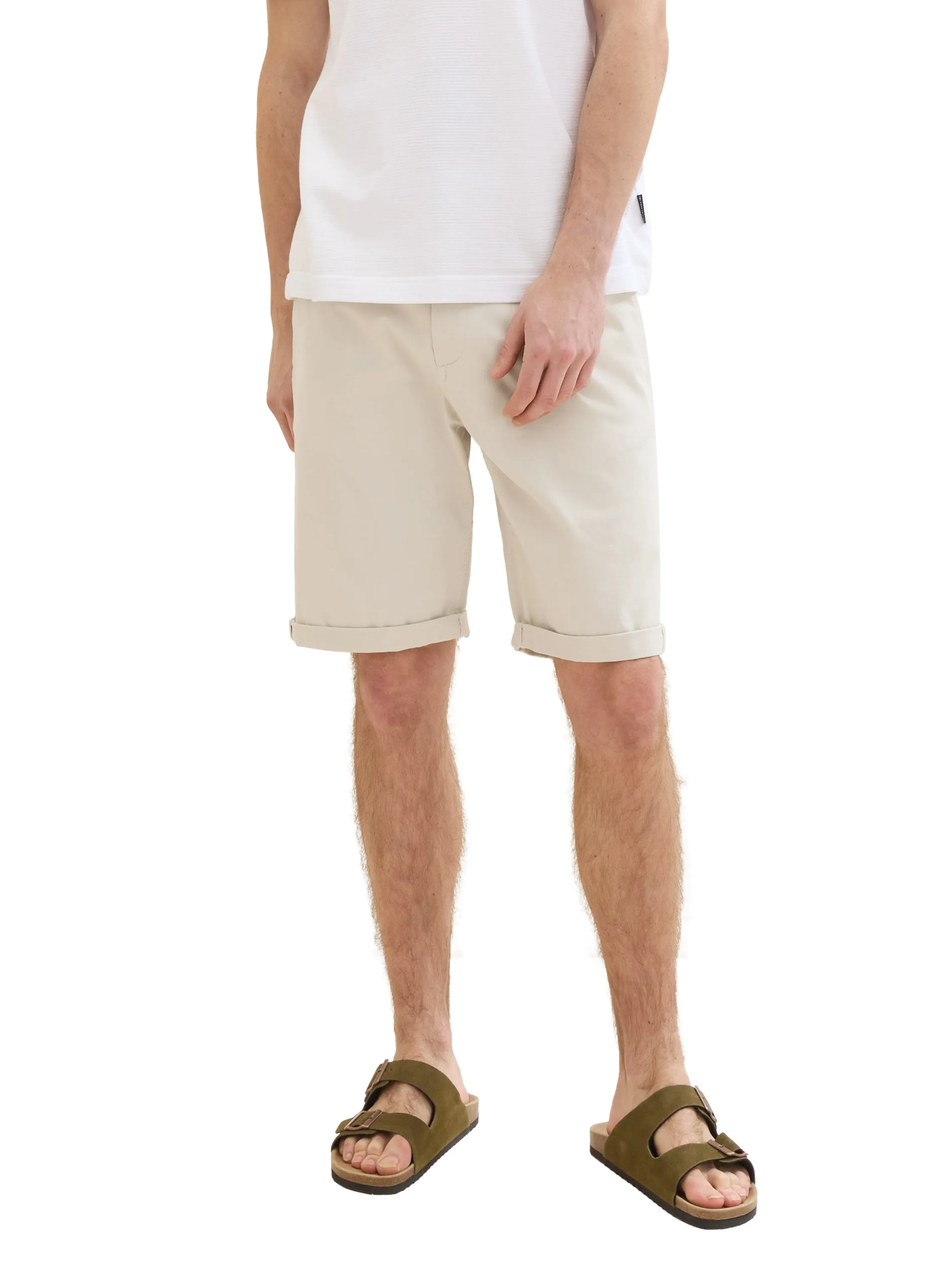 REGULAR WASHED CHINO SHORTS