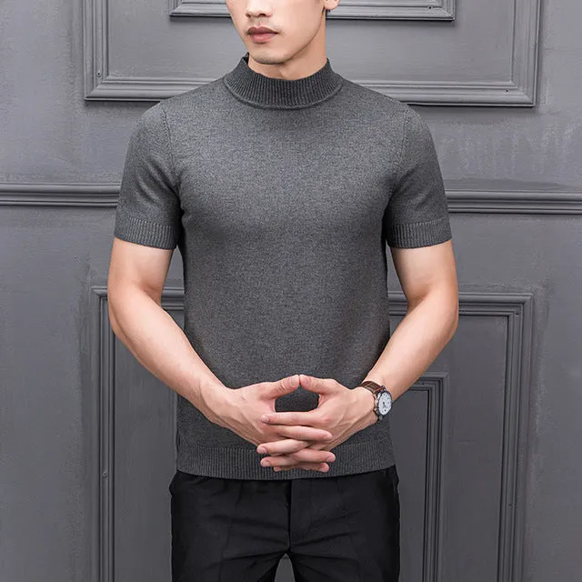Semi-high Collar Knitting Sweaters