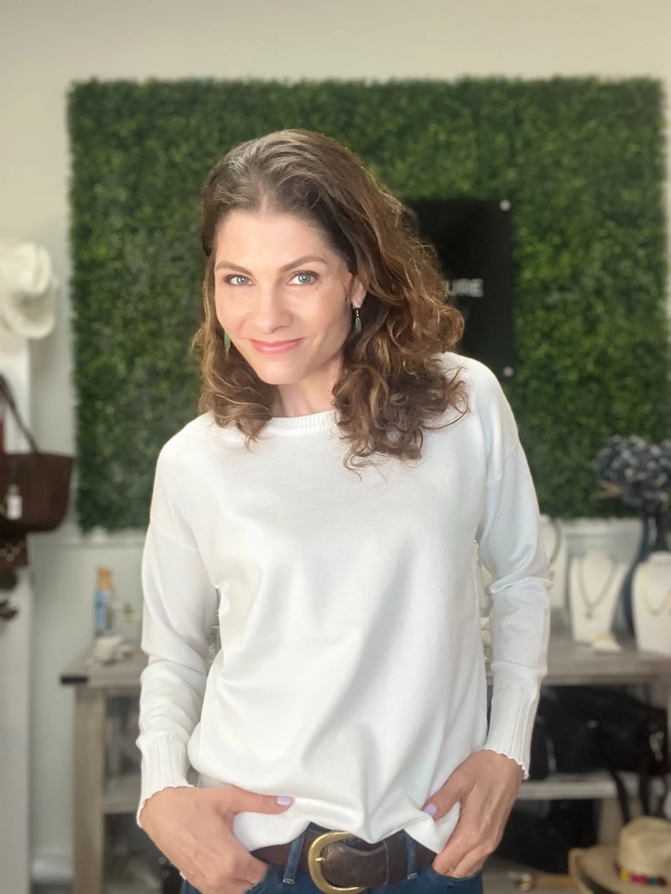 Spring Collection Crew Neck Knit