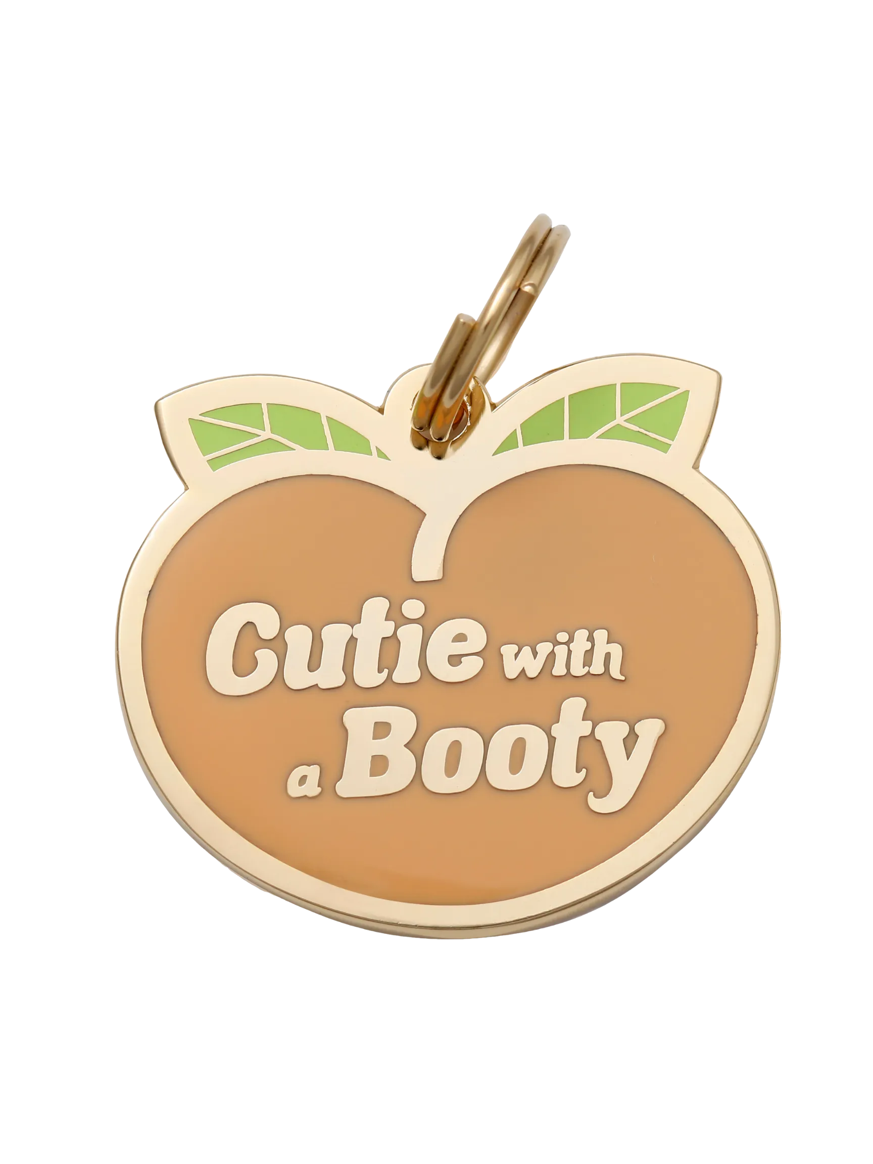 Two Tails Pet Company - Cutie with a Booty Pet ID Tag