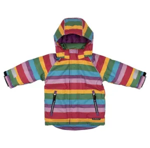 Villervalla Winter Jacket - Multistripe Acai