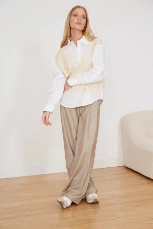 Wide Leg Trousers