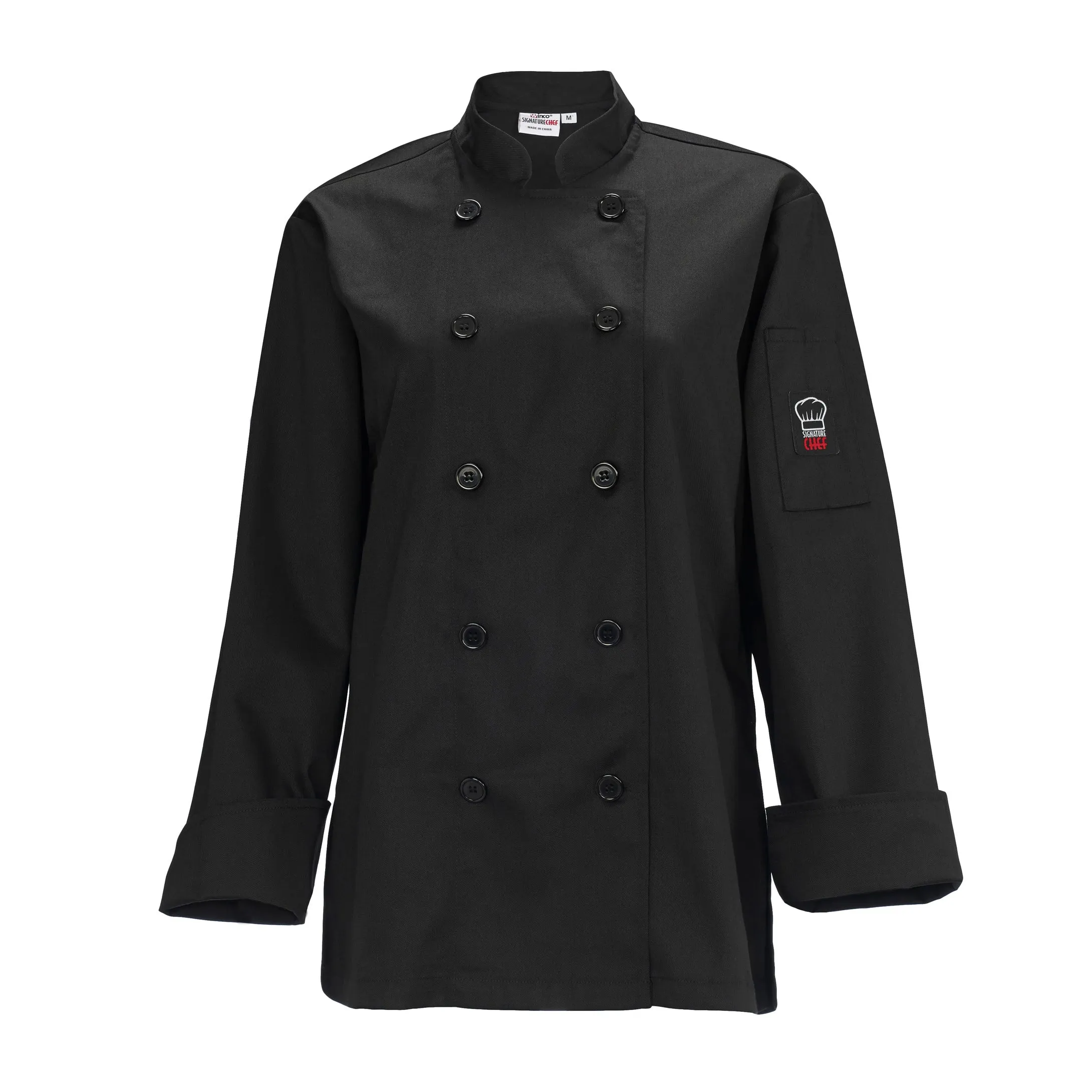 Winco UNF-7KM Chef's Coat - each